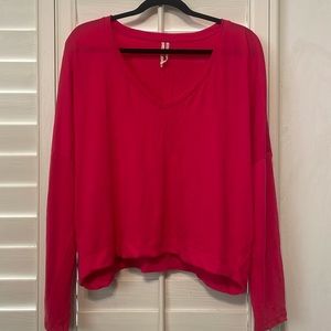 Anthropologie Pink Sweater